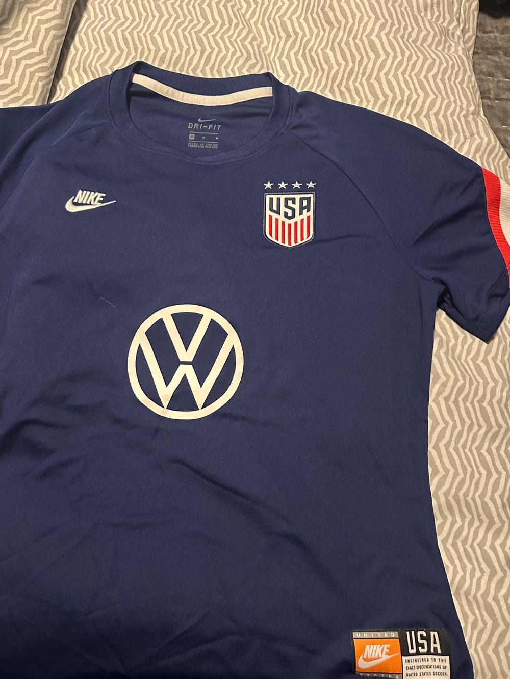 Nike USA Women’s Blue Soccer Jersey